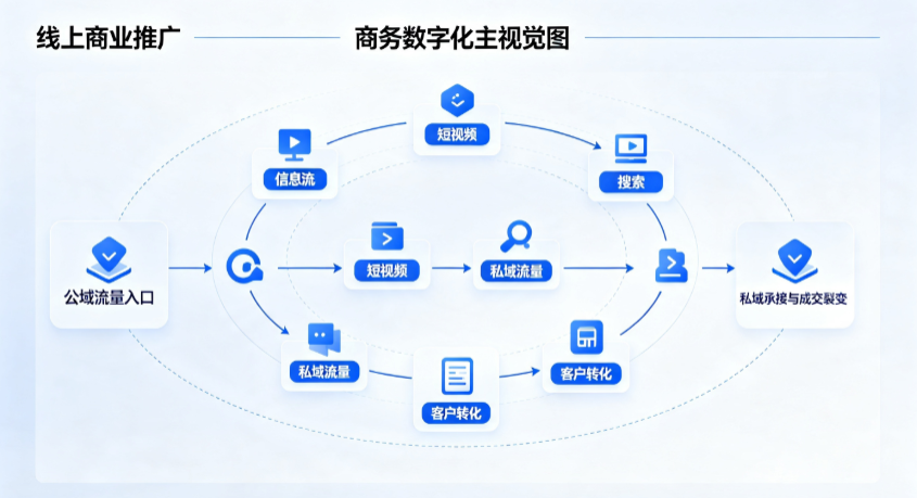 武昌区线上商业推广怎么做？全域流量闭环搭建与低成本转化实战指南